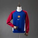 MOLETOM DO BARCELONA 25/26 AZUL E VERMELHO
