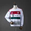 MOLETOM DO BAYERN MUNICH 25/26 CINZA E VERMELHO